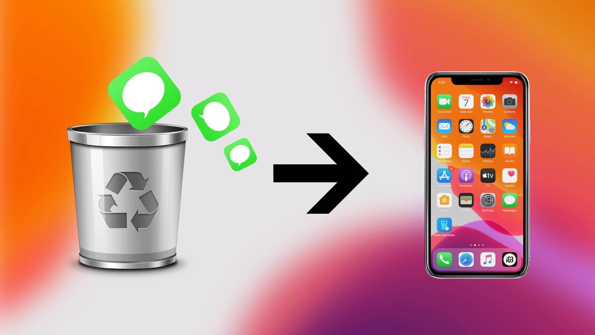 How to Recover Deleted Text Messages on iPhone