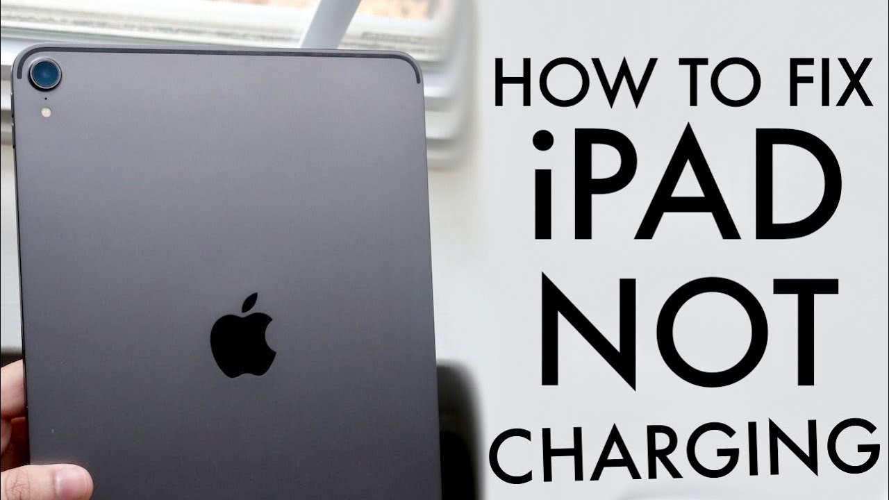 How to fix the iPad not charging issue
