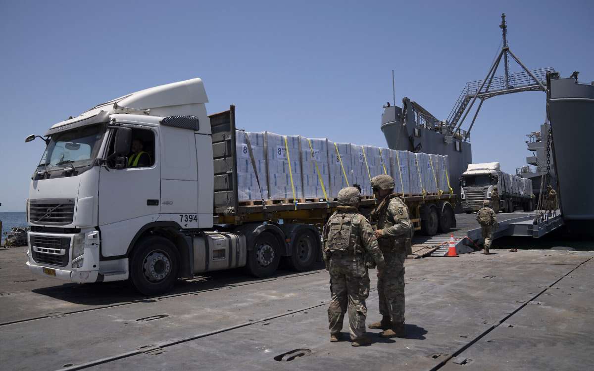 US Removes Gaza Aid Pier Again Due to Weather and May Not Reinstall It